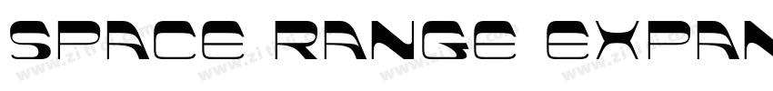 space range expanded字体转换